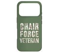 Vintage CHAIR FORCE VETERAN Airman Warrior Proud Air Troops Case for iPhone 17 Pro