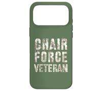 Vintage CHAIR FORCE VETERAN Airman Warrior Proud Air Troops Case for iPhone 17 Pro Max