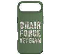 Vintage CHAIR FORCE VETERAN Airman Warrior Proud Air Troops Case for iPhone Air