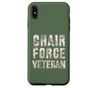 Vintage CHAIR FORCE VETERAN Airman Warrior Proud Air Troops Case for iPhone XS Max