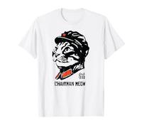 Vintage Chairmans Love Boss Meow Police Cute Cat Tee T-Shirt