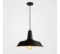 Vintage Chandelier, American Industrial Metal Facing Lampshade Fashion Design Vintage Ceiling Pendant Light Bar Farmhouse Lighting Fixtures Kitchen Coffee-Shop Chandelier E26 Base