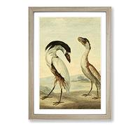 Vintage Charles R Ryley Boat-Bill Framed Print | A2 Oak Framed Wall Art | Ready to Hang | Classic Vehicle Picture | Living Room Bedroom Lounge Office