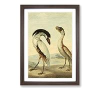 Vintage Charles R Ryley Boat-Bill Framed Print | A2 Walnut Framed Wall Art | Ready to Hang | Classic Vehicle Picture | Living Room Bedroom Lounge Office