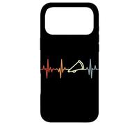 Vintage Cheer Megaphone Heartbeat Cheerleading Instructor Case for iPhone 17 Pro Max