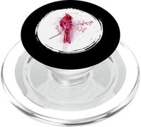 Vintage Cherry Blossom Bird Animal Sakura Red Cardinal PopSockets PopGrip for MagSafe
