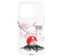 Vintage Cherry Blossom Fuji Sakura Japanese Art, Sakura Case for iPhone 15 Pro