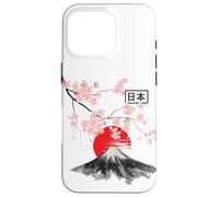 Vintage Cherry Blossom Fuji Sakura Japanese Art, Sakura Case for iPhone 16 Pro