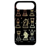 Vintage Chess Pieces Sketch Casual Games Case for iPhone Air