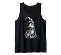 Vintage Chicken Dressed As A Wizard Fantasy Tank Top