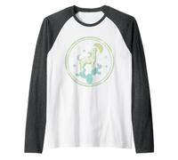 Vintage Chihuahua Howling at Taco Moon Funny Dog A Raglan Baseball Tee