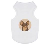'Vintage Chihuahua Portrait' Pet Dog/Cat T-Shirt (PT00144355)
