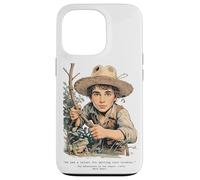 Vintage Children's Books "The Adventures of Tom Sawyer" 1876 Case for iPhone 13 Pro