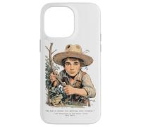 Vintage Children's Books "The Adventures of Tom Sawyer" 1876 Case for iPhone 14 Pro Max
