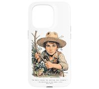 Vintage Children's Books "The Adventures of Tom Sawyer" 1876 Case for iPhone 15 Pro