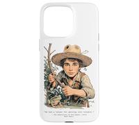 Vintage Children's Books "The Adventures of Tom Sawyer" 1876 Case for iPhone 15 Pro Max