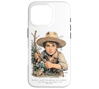 Vintage Children's Books "The Adventures of Tom Sawyer" 1876 Case for iPhone 16 Pro