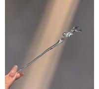Vintage Chinese Hairpin Stick,Hair Sticks Chopstick Plate Hair For Women Hairpins Hair Clips Wedding Jewelry Hair Accessories Hair Accessory Stick(Color:01)(Sliver 01)