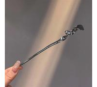 Vintage Chinese Hairpin Stick,Hair Sticks Chopstick Plate Hair For Women Hairpins Hair Clips Wedding Jewelry Hair Accessories Hair Accessory Stick(Color:01)(Black 01)