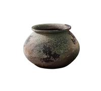 Vintage Chinese Style Ceramic Planters - Jingdezhen Large Antique Flower Pots - Retro Grobkeramik Plant Pots for Home & Garden (Green)