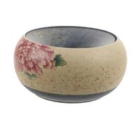 Vintage Chinese Style Ceramic Tabletop Ashtray for Cigar Smokers
