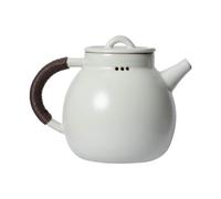Vintage Chinese Teapot with Filter Hole,800ml Grey Ceramic Teapot with Infuser for Loose Leaf Tea Steeper,Tea Pots for Hot Tea Brewing,Tea Lvoer Gifts A