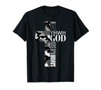 Vintage Christian Camo Men YHWH God Jesus Christ Lord Yahweh T-Shirt