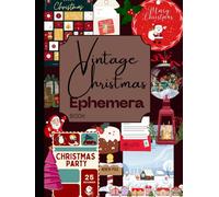 Vintage Christmas Ephemera Book