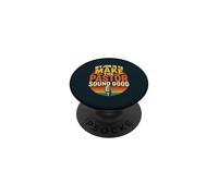 Vintage Church Sound Guy Audio Engineer Ministry Team PopSockets Adhesive PopGrip