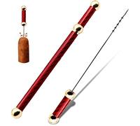Vintage Cigar Draw Enhancer Tool Stainless Steel Precision Cigar Needle Practical Cigar Accessories Cigars,Red
