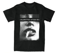 Vintage-Cigarettes-After-Sex-T-Shirt-Men-Women-s-Cotton-pop-Band-tee-Shirt-Arrival Black