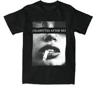 Vintage-Cigarettes-After-Sex-T-Shirt-Men-Women-s-Cotton-pop-Band-tee-Shirt-Arrival Black