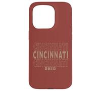 Vintage Cincinnati Ohio Case for iPhone 15 Pro