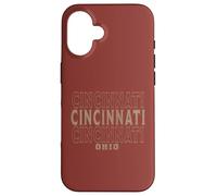 Vintage Cincinnati Ohio Case for iPhone 16