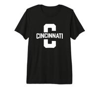 Vintage Cincinnati Pride Text Graphic Premium T-Shirt