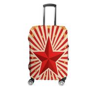 Vintage Circus Background Travel Luggage Cover Stretchable Airplane Suitcase Protector Sleeve Universal Washable Fit for 19-32 Inch Checked Baggage,Water Resistant Durable Luggage Protector X-Large