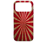 Vintage Circus Tent Stars Red Lines Carnival Distressed Case for iPhone 17 Pro Max