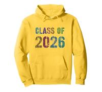 Vintage CLASS of 2026 Finally Senior Graduation Autographs Pullover Hoodie