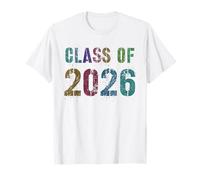Vintage Class of 2026 Graduation Almost There Autographs T-Shirt