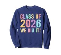 Vintage CLASS of 2026 WE DID IT Besties Final Level Unlocked Sweatshirt