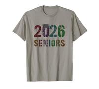 Vintage Class of Senior 2026 Rocks Yearbook Throwback Outfit T-Shirt
