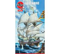 Vintage Classic: Golden Hind Ship 1:72 Plastic Model Kit AIRFIX