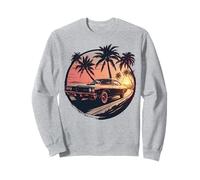Vintage Classic Muscle Cars Retro American Lovers Sweatshirt