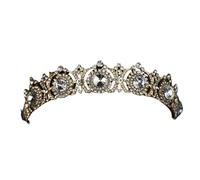 Vintage Classic Round Crown Explosive Hair Bands For Women