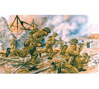 Vintage Classic WWII British Infantry 1:32 Plastic Model Kit AIRFIX