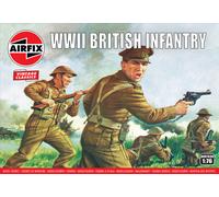 Vintage Classic: WWII British Infantry 1:76 Figure Plastic Model Kit AIRFIX