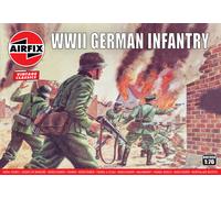 Vintage Classic: WWII German Infantry 1:76 Figure Plastic Model Kit AIRFIX