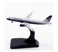 Vintage Classics Aircraft Diecast Alloy Metal 1/400 Scale A320 G-BUSH Airways Airline Aircraft Plane Model Show Toy