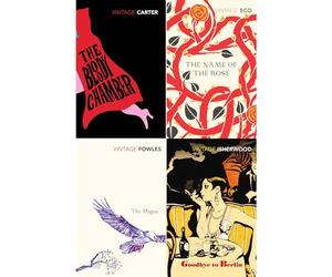 Vintage Classics Literary Sampler: A Captivating 4-Book Collection - Carter’s The Bloody Chamber, Eco’s The Name of the Rose, Fowles’s The Magus, and Isherwood’s Goodbye to Berlin (4-Book Set)