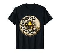 Vintage Classroom Phone Dial Retro Teacher Alphabet Numbers T-Shirt